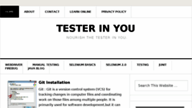 What Testerinyou.com website looked like in 2017 (6 years ago)