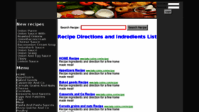 What Tasty-cuisine.com website looked like in 2017 (6 years ago)