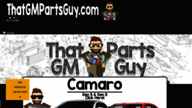 What Thatgmpartsguy.com website looked like in 2017 (6 years ago)