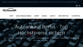 What Tay-autohandel.de website looked like in 2017 (6 years ago)
