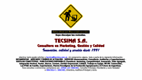 What Tecsima.com.ar website looked like in 2017 (6 years ago)