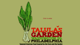 What Talulasgarden.com website looked like in 2017 (6 years ago)