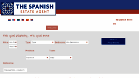 What Thespanishestateagent.com website looked like in 2017 (6 years ago)