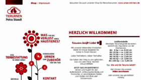 What Tierurnen-mit-herz.de website looked like in 2017 (6 years ago)