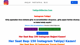 What Takipcihilecim.com website looked like in 2017 (6 years ago)