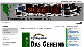 What Theaterclub-kattendorf.de website looked like in 2017 (6 years ago)