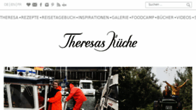 What Theresa.lu website looked like in 2017 (6 years ago)