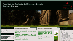 What Teologiaburgos.org website looked like in 2017 (6 years ago)
