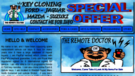 What Theremotedoctor.co.uk website looked like in 2017 (6 years ago)