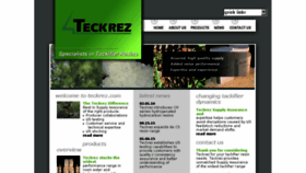 What Teckrez.com website looked like in 2017 (6 years ago)