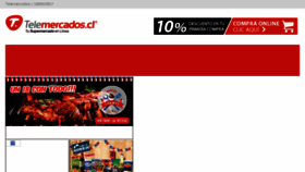 What Telemercado.cl website looked like in 2017 (6 years ago)