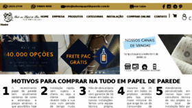 What Tudoempapeldeparede.com.br website looked like in 2017 (6 years ago)