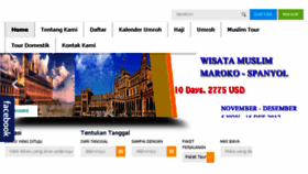 What Travelumrahaman.com website looked like in 2017 (6 years ago)