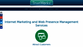 What Trustworkz.com website looked like in 2017 (6 years ago)