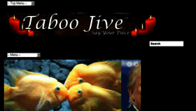 What Taboojive.com website looked like in 2017 (6 years ago)