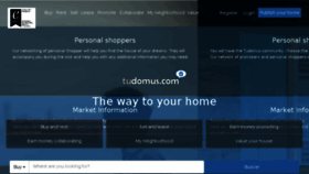 What Tudomus.com website looked like in 2017 (6 years ago)