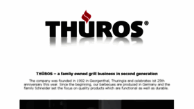 What Thueros.com website looked like in 2017 (6 years ago)