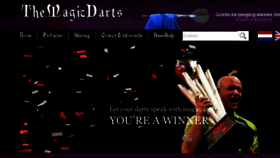 What Themagicdarts.nl website looked like in 2017 (6 years ago)