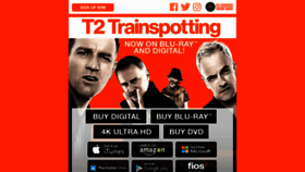 What T2trainspottingmovie.com website looked like in 2017 (6 years ago)