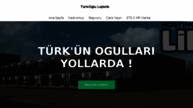 What Turkoglulojistik.com website looked like in 2017 (6 years ago)