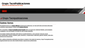 What Tecnipublicaciones.com website looked like in 2017 (6 years ago)