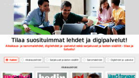 What Tilaa.sanoma.fi website looked like in 2017 (6 years ago)