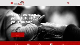 What Telstrasuper.com.au website looked like in 2017 (6 years ago)