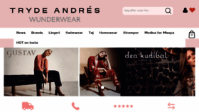 What Trydeandres.dk website looked like in 2017 (6 years ago)