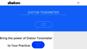 What Tonometerdiaton.com website looked like in 2017 (6 years ago)