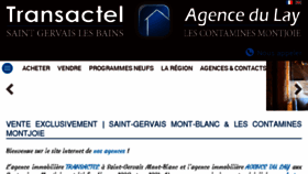 What Transactel.com website looked like in 2017 (6 years ago)