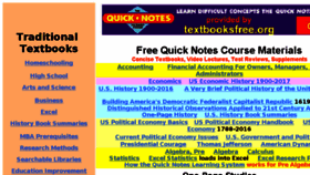 What Textbooksfree.org website looked like in 2017 (6 years ago)