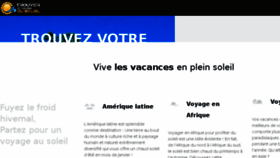 What Trouverunvoyage-au-soleil.fr website looked like in 2017 (6 years ago)