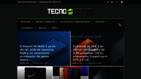 What Tecnoandroid.net website looked like in 2017 (6 years ago)
