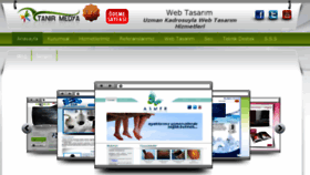 What Tanirmedya.com website looked like in 2017 (6 years ago)