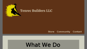 What Tenrec.builders website looked like in 2017 (6 years ago)