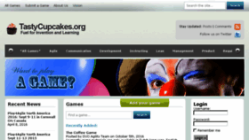 What Tastycupcakes.org website looked like in 2017 (6 years ago)