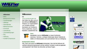 What Turniermanager.de website looked like in 2017 (6 years ago)