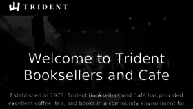 What Tridentcafe.com website looked like in 2017 (6 years ago)