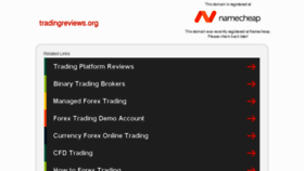 What Tradingreviews.org website looked like in 2017 (6 years ago)
