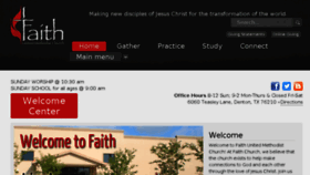 What Tryfaith.org website looked like in 2017 (6 years ago)