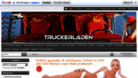 What Truckerladen.de website looked like in 2017 (6 years ago)