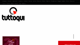 What Tuttoqui.it website looked like in 2017 (8 years ago)