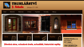 What Truhlarstvi-halamka.cz website looked like in 2017 (6 years ago)