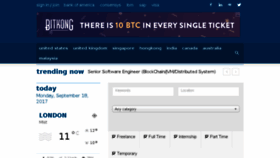 What Thecryptostreet.com website looked like in 2017 (6 years ago)