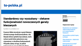 What To-polska.pl website looked like in 2017 (6 years ago)
