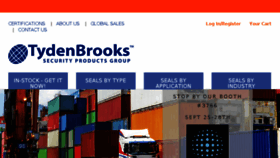 What Tydenbrooks.com website looked like in 2017 (6 years ago)