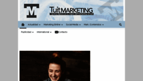 What Tuitmarketing.com website looked like in 2017 (6 years ago)