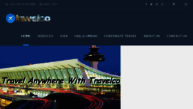 What Travelco.pk website looked like in 2017 (6 years ago)