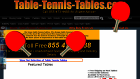What Table-tennis-tables.com website looked like in 2017 (6 years ago)