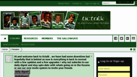 What Tictalk.co.uk website looked like in 2017 (6 years ago)